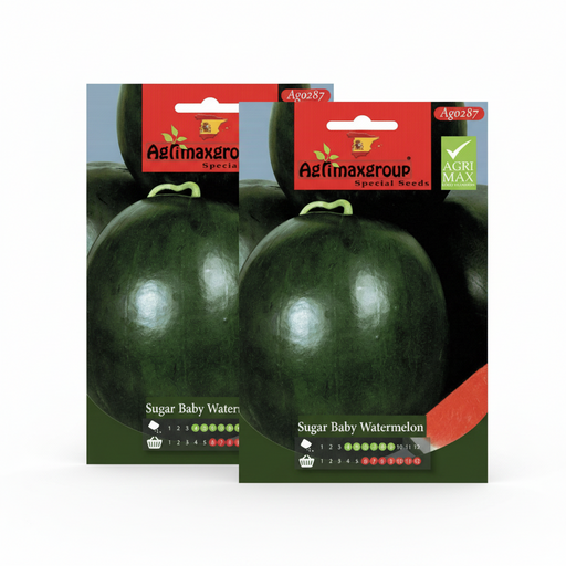 Agrimax Sugar Baby Watermelon Seeds - Greensouq -