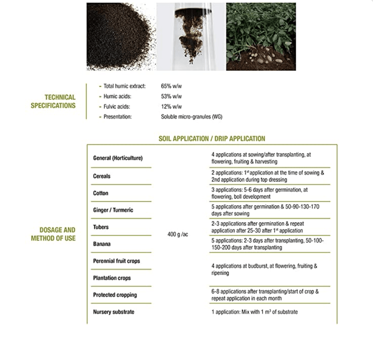 Tradecorp Humistar WG "100% Soluble Humic Acid" - Greensouq - 