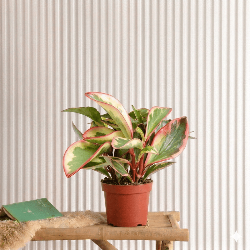 Tricolor Peperomia 10 - 15cm | Dubai's Top Houseplant! - Greensouq - 