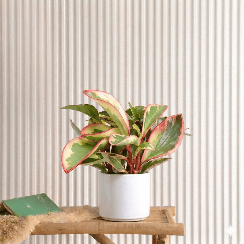 Tricolor Peperomia 10 - 15cm | Dubai's Top Houseplant! - Greensouq - 