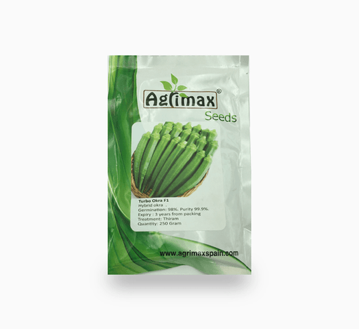 Turbo Okra Premium Quality Seeds - Greensouq - 