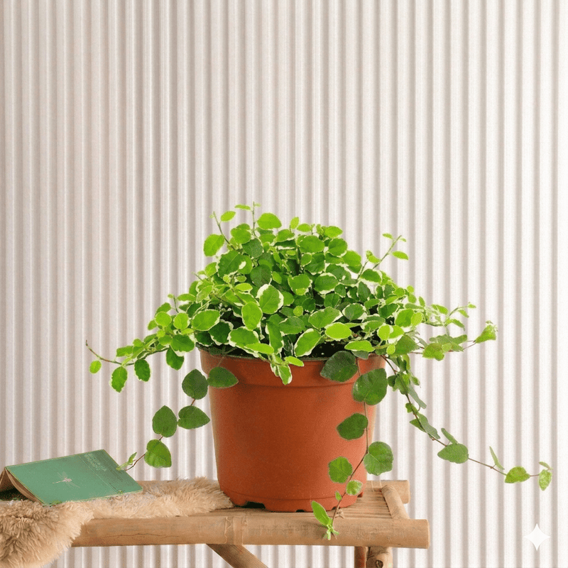 Variegated Creeping Fig (Ficus Pumila) | Limited Edition 10 - 15cm spread - Greensouq - 