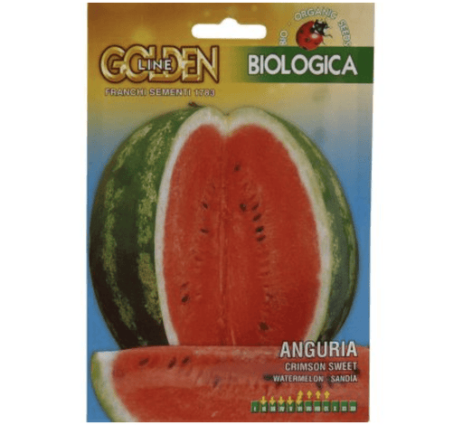 Watermelon "Anguria Crimson Sweet" Organic Seeds by Franchi - Greensouq - 