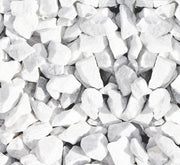 White Marble Gravel 1 - 2cm 20kg Bag Garden Marble Gravel, Best Garden Ground Cover - Greensouq - 
