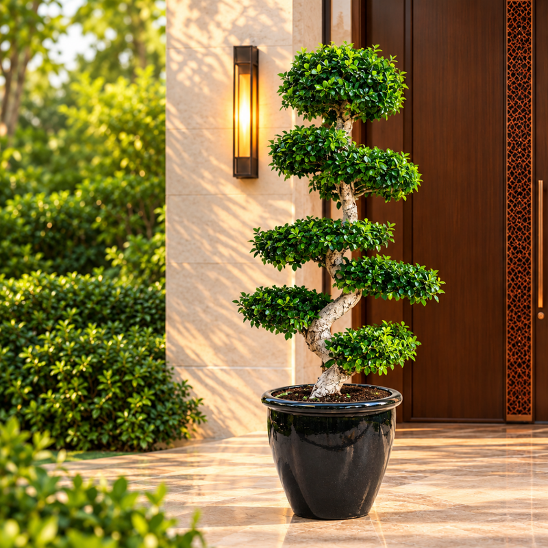 XL Ficus S Bonsai 1.8-2.0m - Large Indoor Tree - Greensouq -