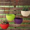 Hanging Modern Plastic Pot Green Souq