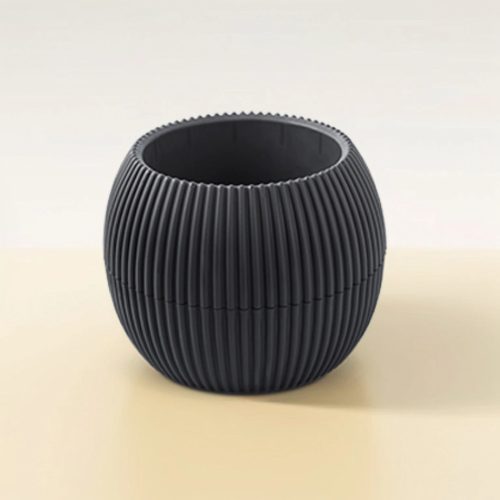 Coral Oval Pot