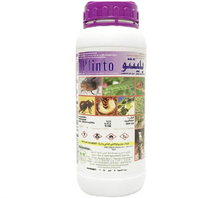 Plinto Insecticide Pyrethroids Emulsion Concentrate Solution 1L Green Souq