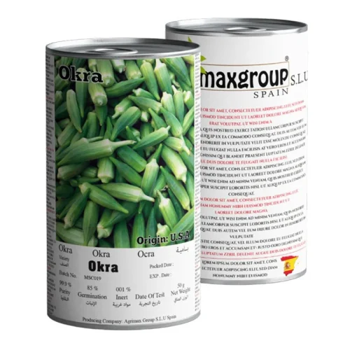 Agrimax Okra Premium Quality Seeds (Made in Spain) by AgrimaxgroupÂ