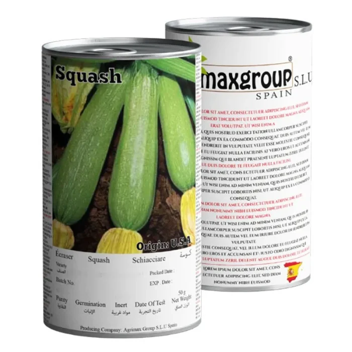 Agrimax Sondus Squash Premium Quality Seeds (Made in Spain) by AgrimaxgroupÂ