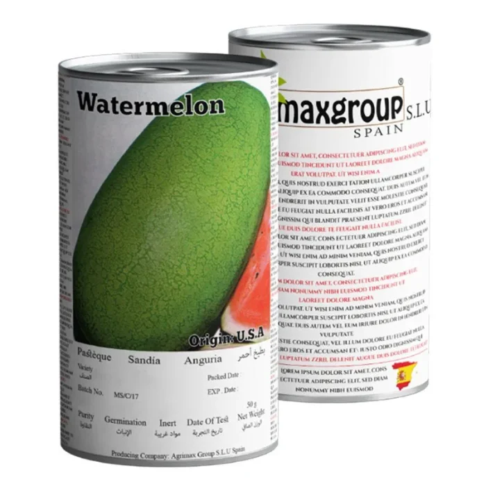 Agrimax Yellow Star Watermelon Premium Quality Seeds (Made in Spain) by AgrimaxgroupÂ