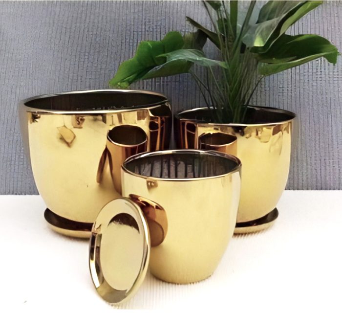 Golden Vase Set